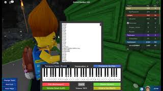 Roblox Piano  Carol Of The Bells SHEET IN DESC [upl. by Roane810]