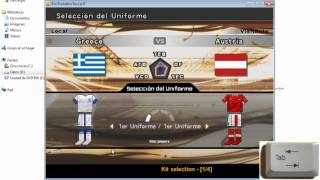 Como ponerle kits a las Selecciones y Equipos del PES 6 Con el Kitserver [upl. by Ko]