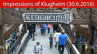 Phantasialand  Impressionen aus Klugheim der MysteryThemenwelt Eröffnung  Opening 3062016 [upl. by Mairam]