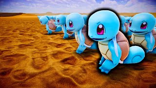 20000000 ROMAN GENERALS vs 5000 SQUIRTLE  Ultimate Epic Battle Simulator 2 [upl. by Ameerak682]