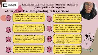 GESTIÓN DE RECURSOS HUMANOS actividad grupal [upl. by Daron344]