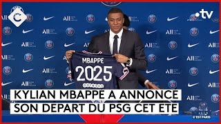 PSG  Kylian Mbappé sur le départ  La Story  C à Vous  15022024 [upl. by Ahseyn]