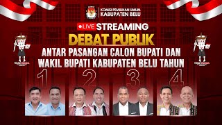 Debat Publik Antar Pasangan Calon Bupati Dan Wakil Bupati Belu 2024 [upl. by Assenahs]