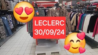 🤩LECLERC🥰MODE FEMME 300924 [upl. by Reyem589]