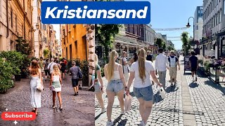 Kristiansand Walking Tour  Southern Norway [upl. by Eniksre]