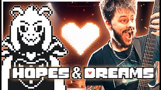 Hopes and Dreams  UNDERTALE Metal Cover  FamilyJules [upl. by Lavelle]