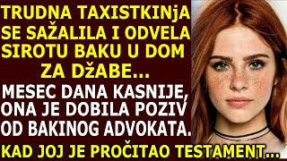 TRUDNICA JE BESPLATNO ODVEZLA UPLAKANU BAKU U DOM MESEC DANA KASNIJE POKUCAO JE ADVOKAT NA VRATA [upl. by Amikat402]