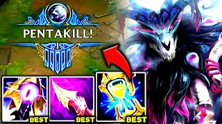 VOLIBEAR TOP CAN NOW 1V5 THE ENTIRE ENEMY TEAM PENTA KILL  S13 Volibear TOP Gameplay Guide [upl. by Huggins]