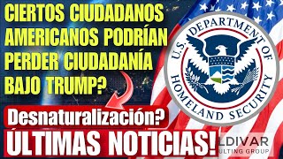 QUÉ TAN CIERTO ES QUE DEPORTARÍAN CIUDADANOS AMERICANOS BAJO LA ADMINISTRACIÓN TRUMP Te explico… [upl. by Alanna641]