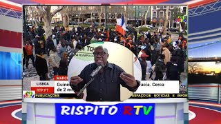 BRAIMA CAMARA CONTRA DITADURA E DIASPORA GUINEENSE MANIFESTA EM LISBOA PARA A LEGALIDADE [upl. by Aigneis968]