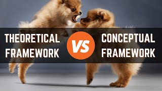 Theoretical Framework vs Conceptual Framework In Research Simple Explainer With Examples [upl. by Leinahtam]