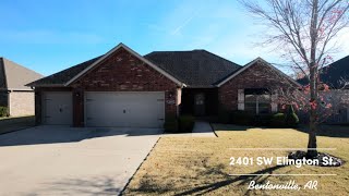 2401 SW Elington Bentonville AR [upl. by Eppesuig180]