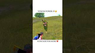 VENOM POWER 💀😋  shorts 1v4clutch bgmi touopgaming [upl. by Nari830]