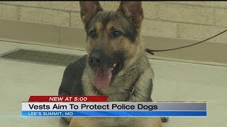 Group donates protective vest to Missouri Highway Patrol K9 [upl. by Errick]