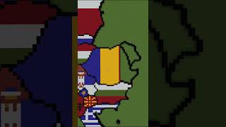 Small Scale Romania  Moldova romania romanian maps flags minecraft [upl. by Rothberg]