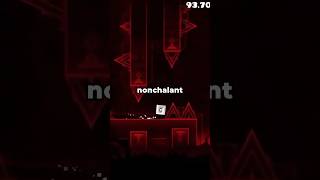 The Most Nonchalant Geometry Dash Player [upl. by Sedecram159]