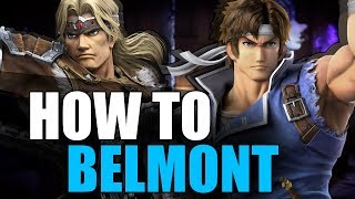 How To Richter  Simon Belmont  Guide  Tutorial  Super Smash Bros Ultimate [upl. by Frederico]