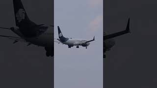 UNLOADING THE VAULTAeromexico 737 Max LandingJFK Kennedy International Airport Queens New York NY [upl. by Verdi]