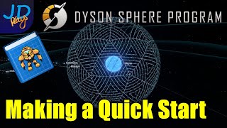 Our Biggest Megabase Yet  Blueprint Run 🪐 Dyson Sphere Program 🌌 Lets Play Early Access 🪐 S3 Ep 1 [upl. by Donnenfeld576]