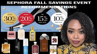 💸🪙Sephora Fall Fragrance Recommendations 😍💸 [upl. by Enna]