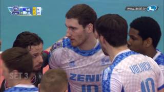 CLVolleyM  Playoff 12 Leg 1  Highlights  Knack ROESELARE vs Zenit KAZAN [upl. by Ahsetel201]