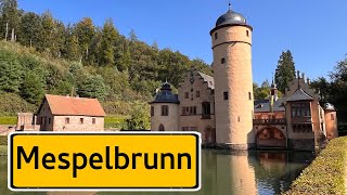 Medieval Castle in Mespelbrunn Germany [upl. by Tomkin]