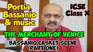 Bassanio Casket Scene Part One  Merchant of Venice Act 3 Scene 2  Detailed Explanation [upl. by Atisusej]