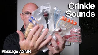 Crinkle Sounds for ASMR  No Talking  Unwrapping Stuff [upl. by Chong]