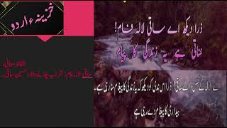 saqi nama 1st for xii AKUB in urdu amp hindiinteresting information for students [upl. by Edsel]