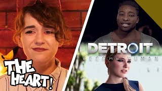 Squad Reacts DETROIT BECOME HUMAN Chloe Interview and Luther Sings [upl. by Novoj114]