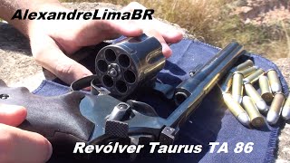 Revólver Taurus TA 86 em 38 SPL [upl. by Erfert120]