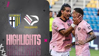 ParmaPalermo 01  HIGHLIGHTS  Trentaduesimi di finale Coppa Italia Frecciarossa 2425 [upl. by Steel]