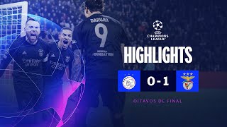 RESUMOHIGHLIGHTS AFC AJAX 01 SL BENFICA [upl. by Gambrell]