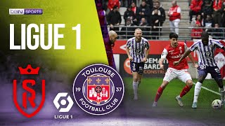 Reims vs Toulouse  LIGUE 1 HIGHLIGHTS  020424  beIN SPORTS USA [upl. by Yecad]