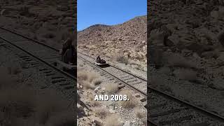 Guy travels via mine cart 😱🤩  🎥 ryanrandomness [upl. by Libre]