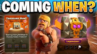 When will the NEW Treasure Hunt Event Come in Clash of Clans [upl. by Onirefes]