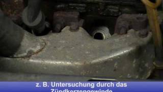 Endoskopie  Videoskopie von Fahrzeugen Autos Oldtimer Endoskop Bosch Service RheinBerg [upl. by Liggitt]