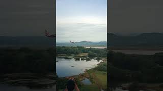 calicut airport flight landing malayalam kozhikode [upl. by Nagn678]