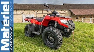 Test drive Textron Alterra 450 by Matériel Agricole [upl. by Ahsiemaj]