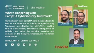 Whats Happening with CompTIA Cybersecurity Trustmark [upl. by Aridaj]