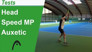 Test de la raquette de tennis Head Speed MP Auxetic [upl. by Aleakam543]