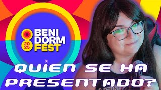 ¿Quién se ha presentado al Benidorm Fest 2025  🇪🇦 Spain Eurovision 2025 [upl. by Eehsar78]