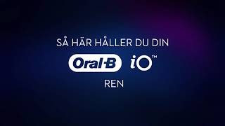 Förvaring och underhåll av din eltandborste OralB iO [upl. by Aloz]