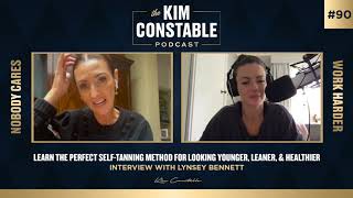 The Perfect SelfTanning Method for Looking Younger Leaner amp Healthier  with Lynsey Bennett EP90 [upl. by Llain294]