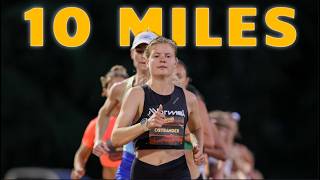 Taking on a 10 Mile Road Race  Final Track Workout 6x400 2xMile ft David Roche [upl. by Ettennil]