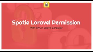 How to implement Spatie laravel permissions in laravel [upl. by Tansey]