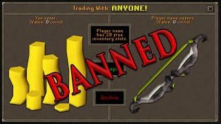 Jagex Confirms Trading Can Get You Banned in Oldschool Runescape [upl. by Roti]