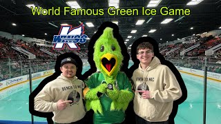 Kalamazoo Wings Green Ice Game Vlog [upl. by Netsryk343]