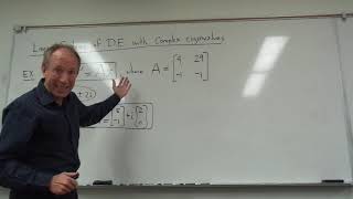 Linear Systems of DE with Complex Eigenvalues [upl. by Samanthia683]