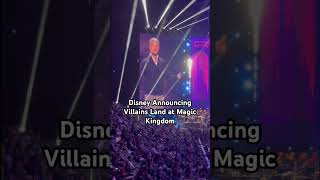 New Villains Land at Disney’s Magic Kingdom Announced at D23 disney villainsland [upl. by Atteyek]